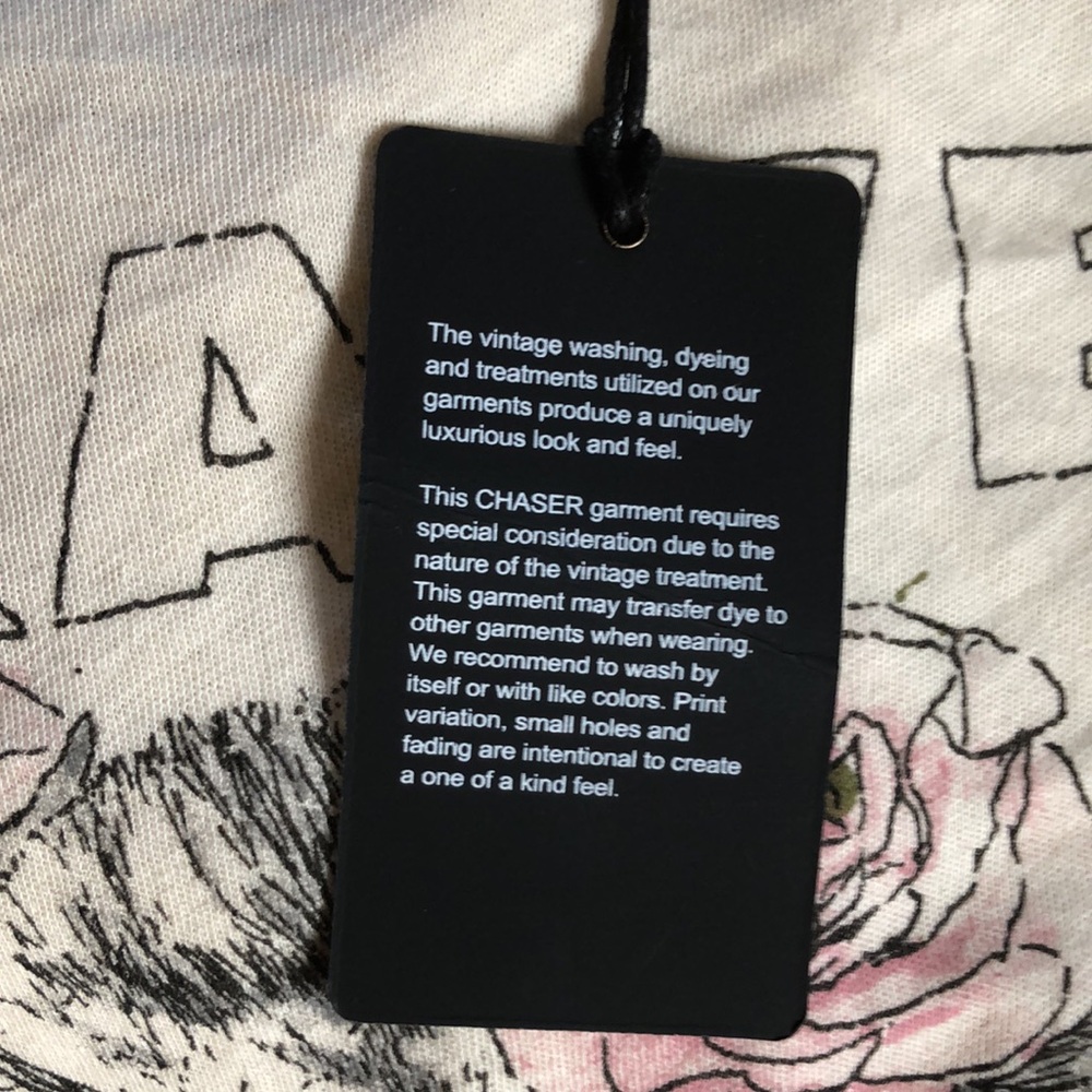 Chaser Brave Spirit Tee shirt sleeve Size Small - Picture 11 of 14